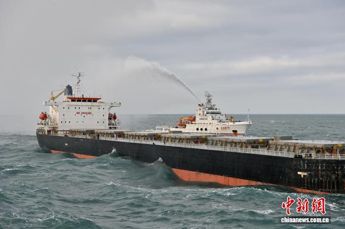 图为应急搜救演练现场。中新社记者 王东明 摄