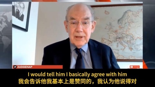 米尔斯海默点赞中国小伙