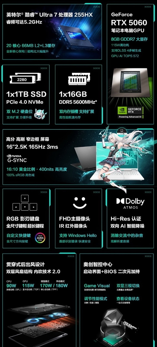 华硕天选6 Pro酷睿版大学生入手正当时:国补+618优惠到手只需7199.2元