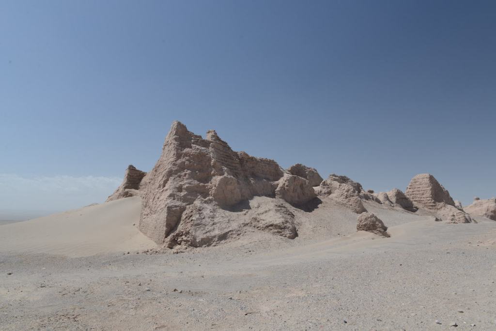 米兰遗址的吐蕃城堡