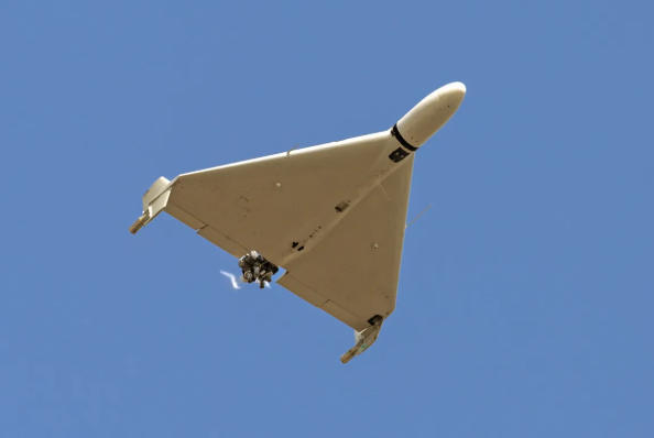 ▲伊朗的“见证者-136”无人机