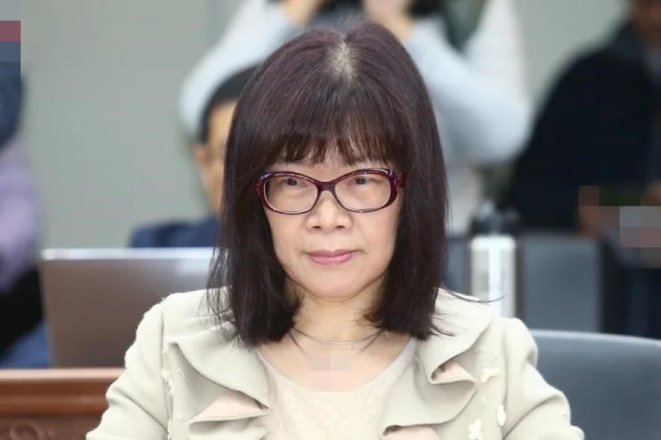 前民众党财务长梁秀菊 资料图 图源:台湾联合新闻网