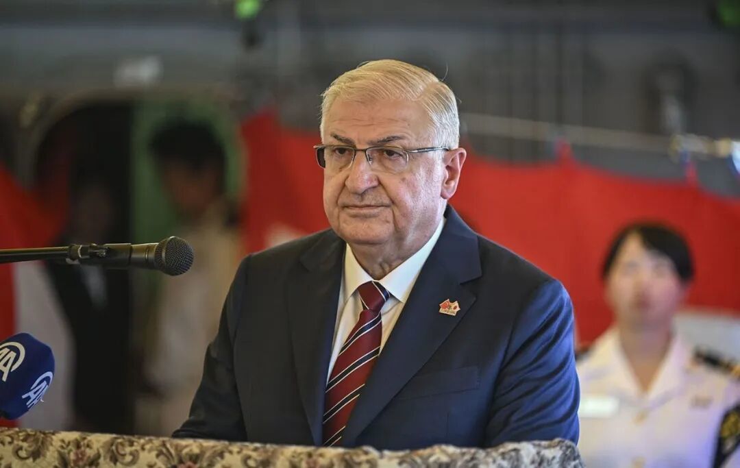 資料圖:土耳其國防部長居萊爾(來源:央視新聞)