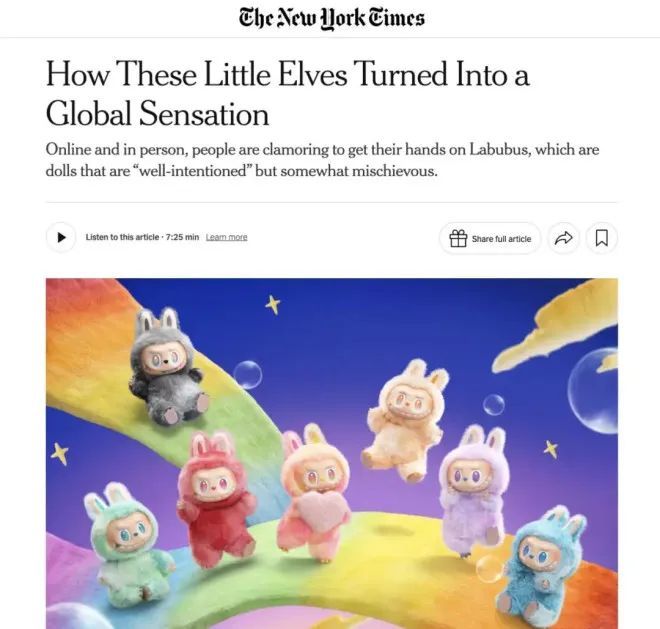 过去一周,全世界的眼睛都盯上了LABUBU_无忧资讯