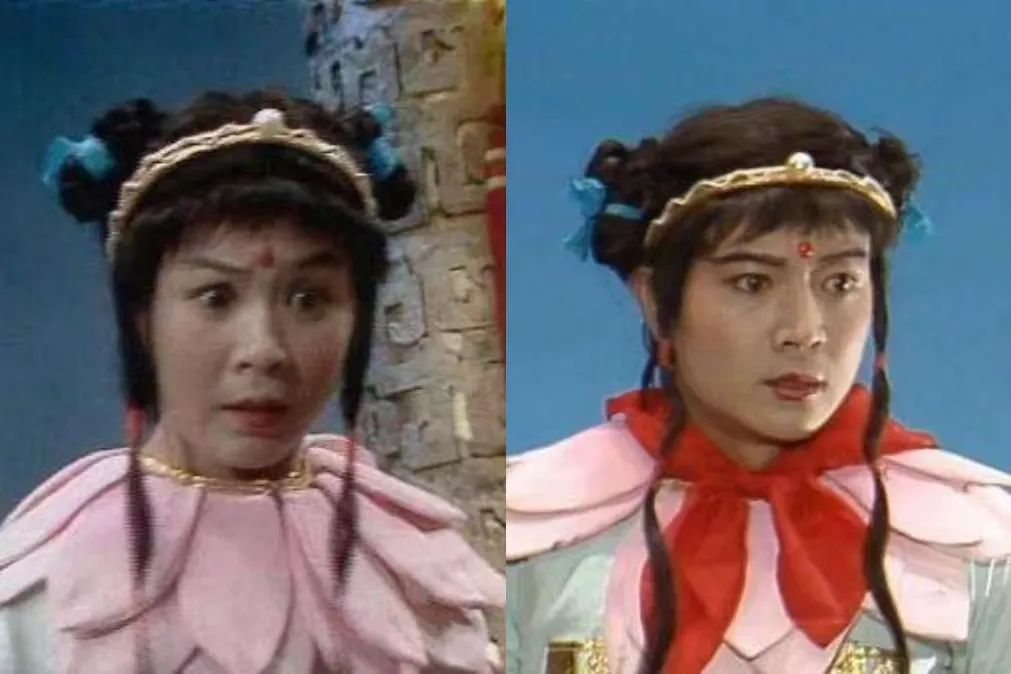 《西游记》（1986年）中的哪吒。网络图