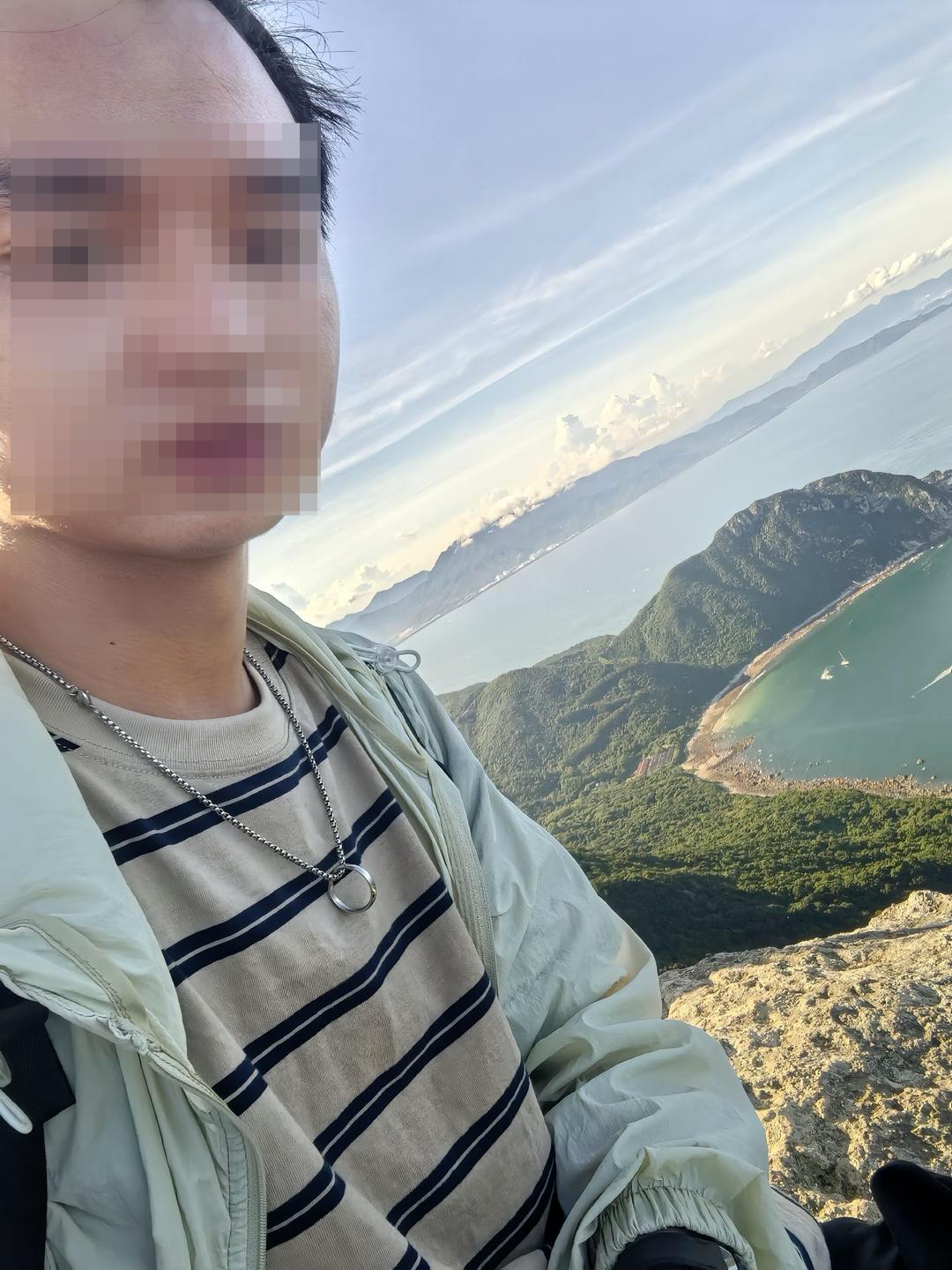 ▲“望郎归”遇难者蔡某留下的最后影像