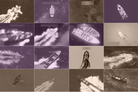 9月初以来,美军已在加勒比海和东太平洋击沉超过20艘美方指称的“贩毒船”,造成80余人死亡。图源:《华盛顿邮报》配图