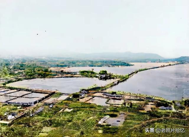 1911年的西湖全景