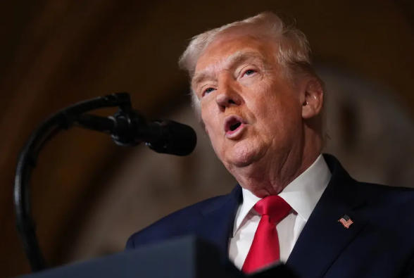 ▲美国总统特朗普