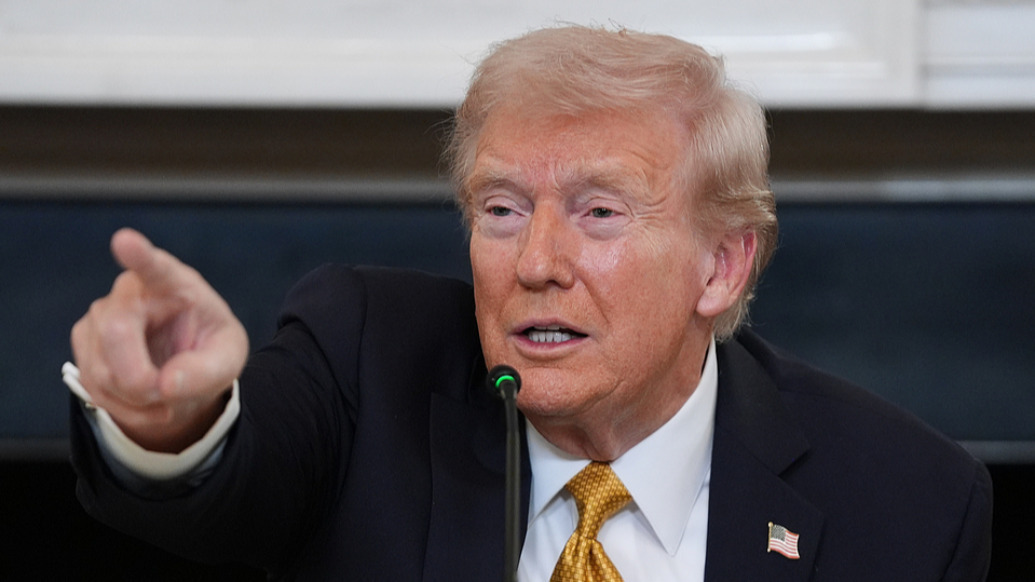 特朗普 视觉中国 图