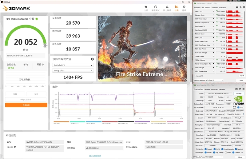 一眼看去就与众不同!索泰 RTX 5060 Ti 8GB 月白 OC评测:超频有点小惊喜