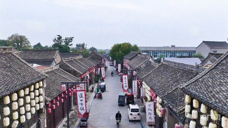 道口古镇街景(央广网发 程永辉 摄)