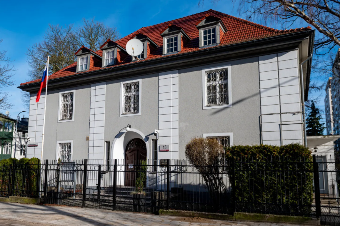 △俄罗斯驻格但斯克领事馆(资料图)