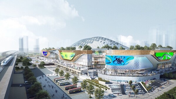 超级文旅Mall首个落地项目“Hi·重庆”效果图