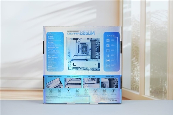 波普艺术高颜值!七彩虹iGame B860M Ultra V20主板图赏