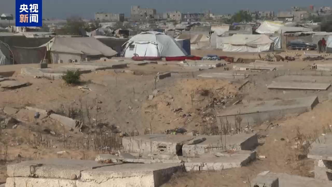 △加沙地帶南部的汗尤尼斯(資料圖)