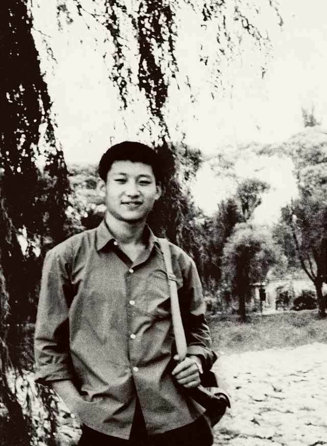 1972年时的习近平。