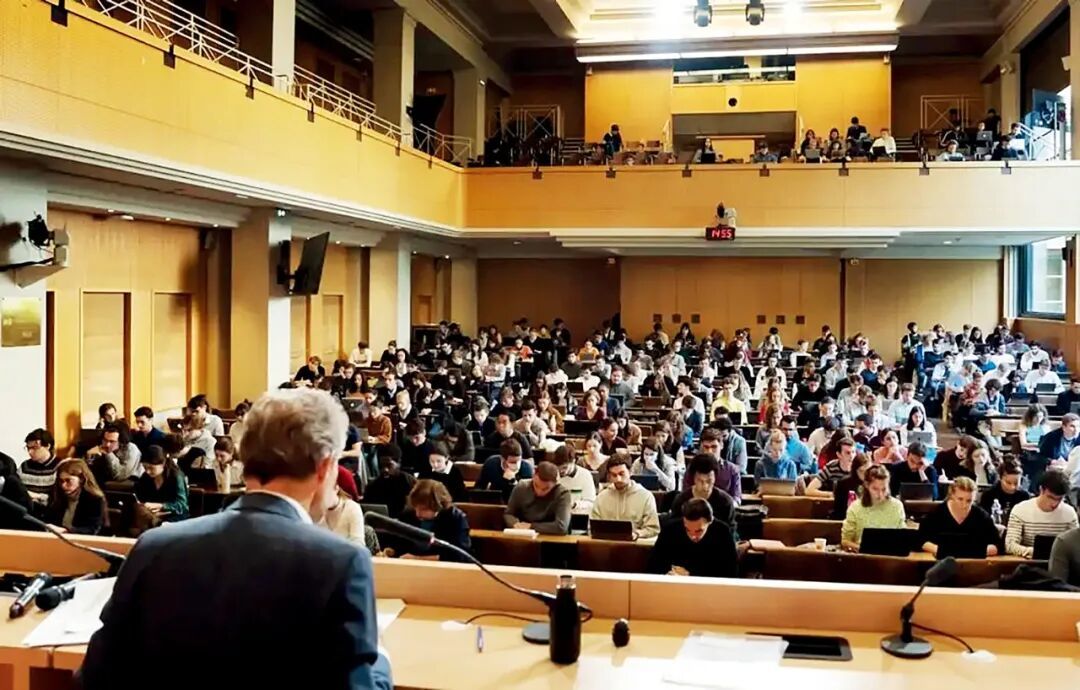 巴黎政治大学的大讲堂 图/巴黎政治大学官网