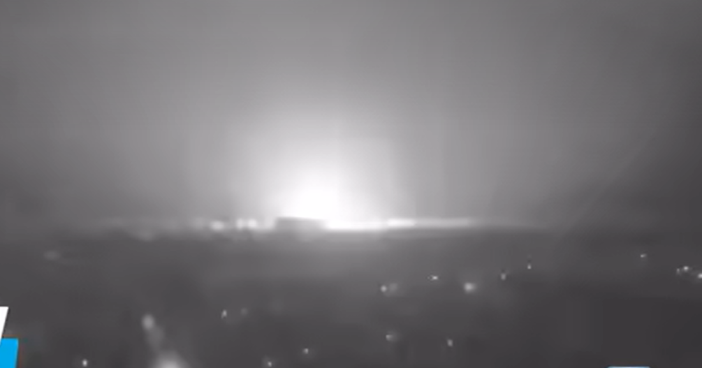 “榛树”导弹打击乌克兰目标。