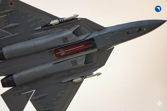 ▲苏-57战斗机拥有强大的空面反雷达作战能力