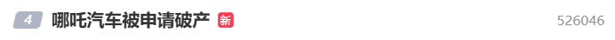 哪吒汽车被申请破产,原CEO张勇已断更7个月