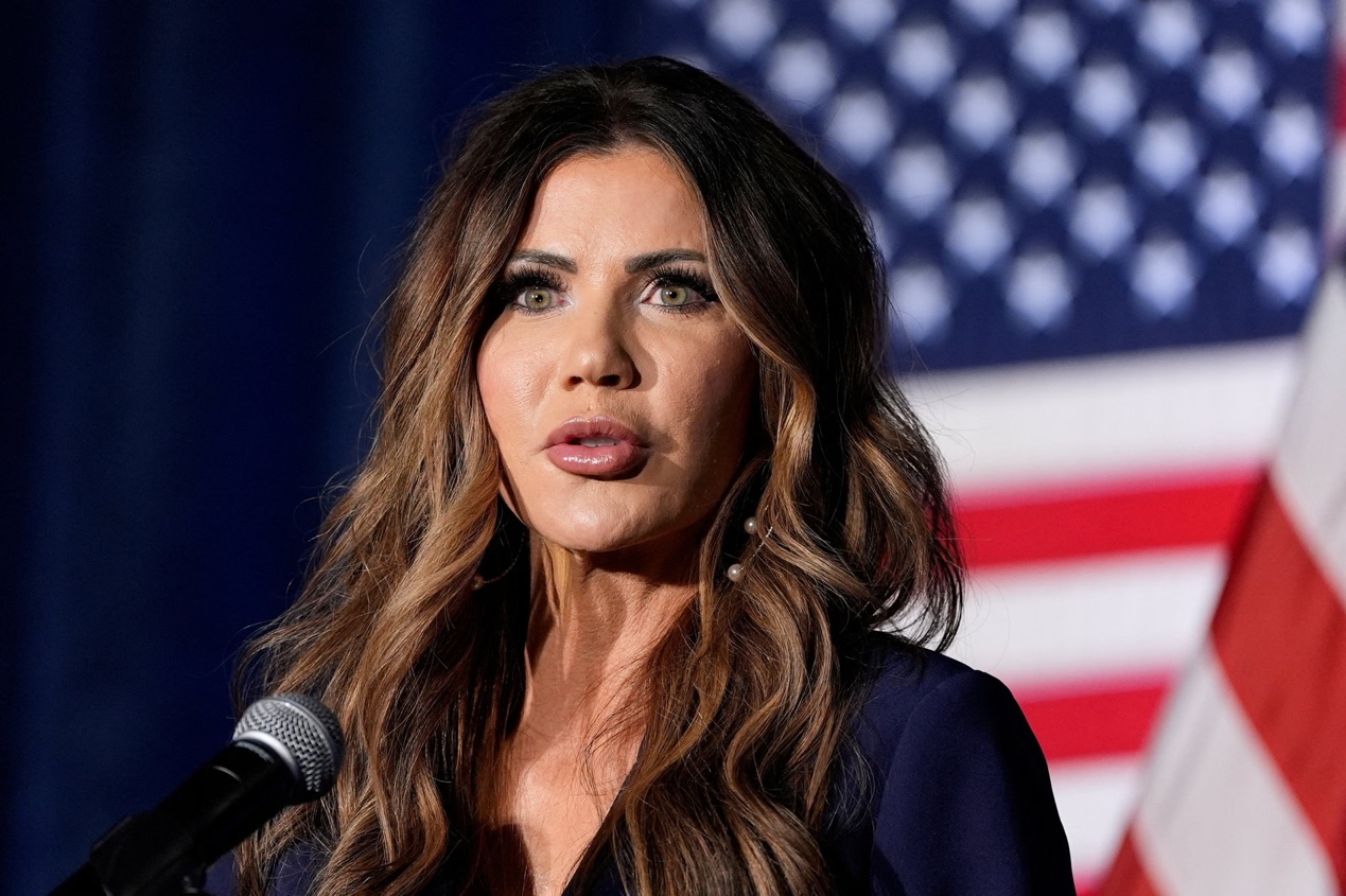 美国国土安全部部长诺姆 资料图 图源:外媒