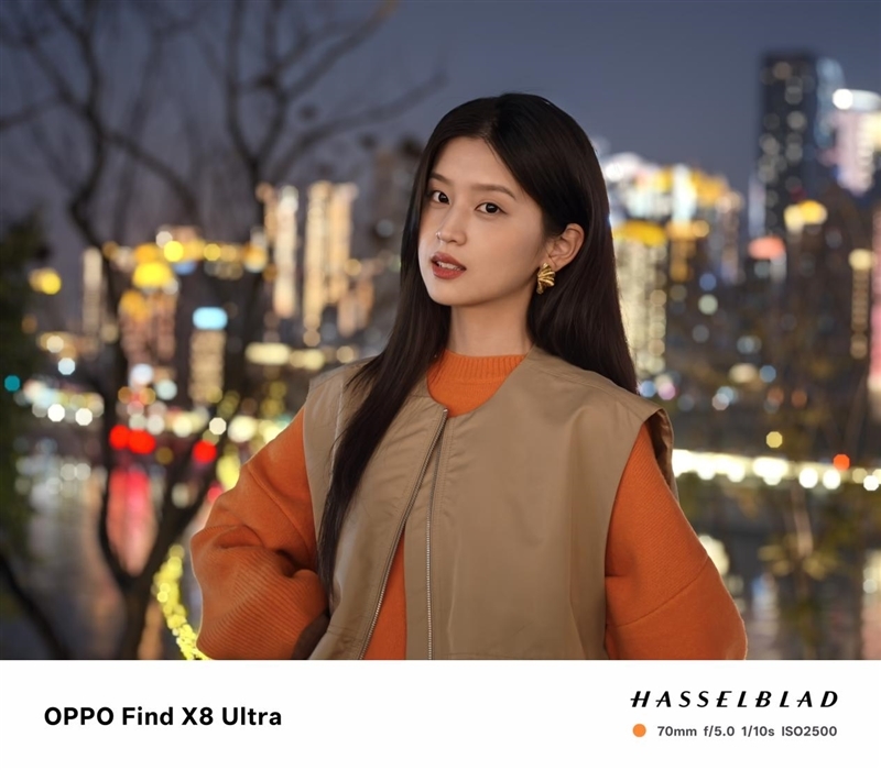 夜晚拍人我最强!OPPO Find X8 Ultra评测:真正的五摄夜神 唯一的直屏Ultra