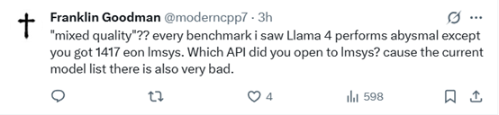 反击DeepSeek失败!Llama 4效果不好,Meta承认有问题