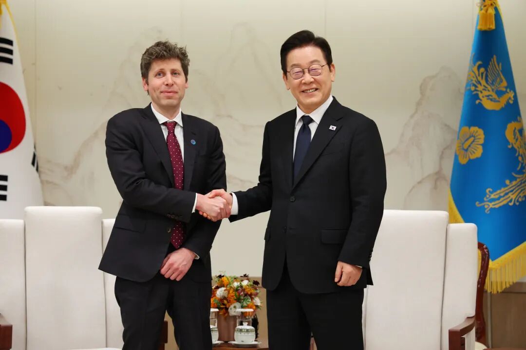 Sam Altman 和 李在明