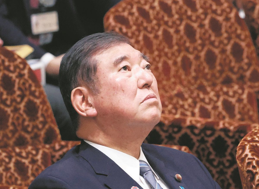 日本前首相石破茂 资料图片