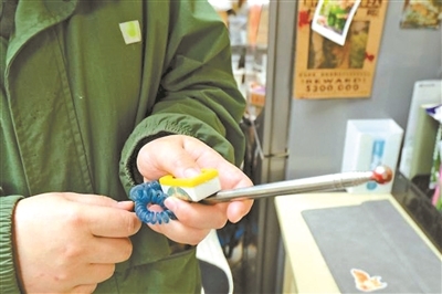 采血训练使用的目标棒和响片