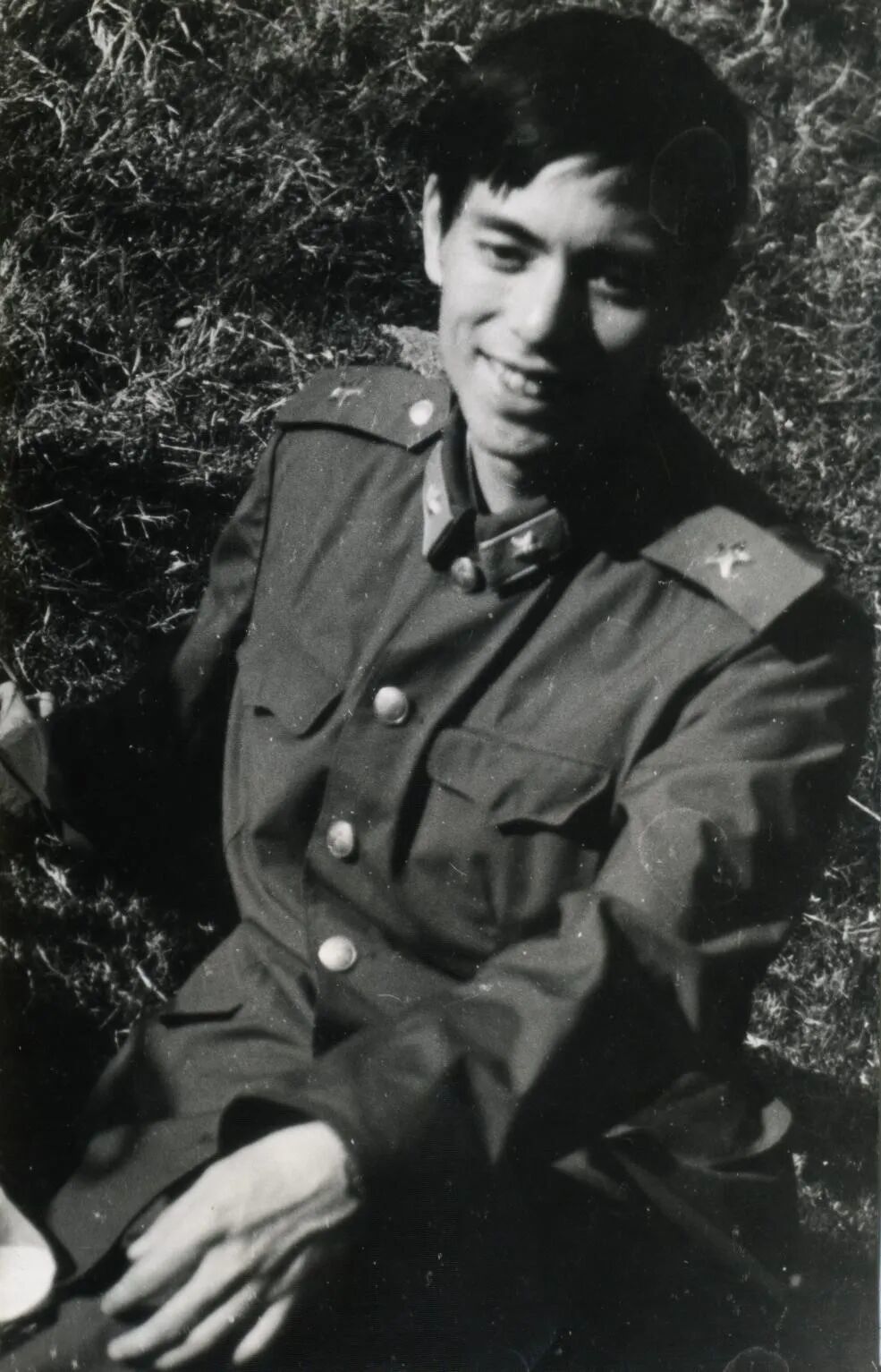 沈石溪在部隊時期的老照片