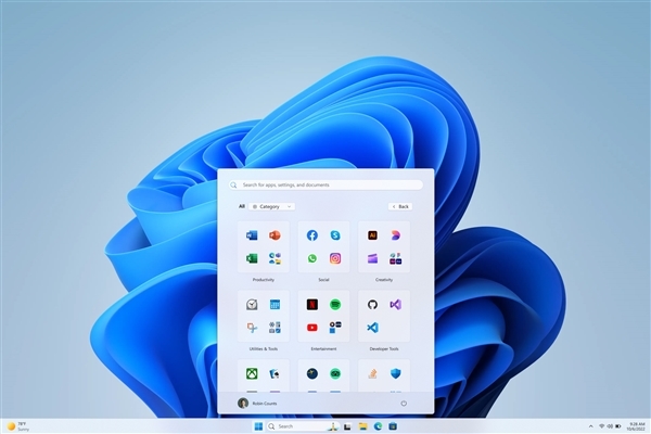 微软Win11开始菜单将迎大改!分享文件也更方便