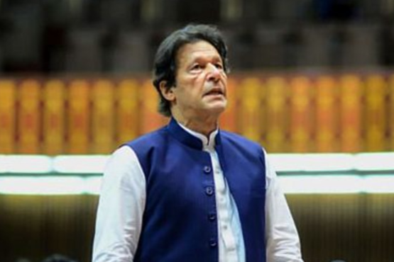 △巴基斯坦前总理伊姆兰·汗(资料图)