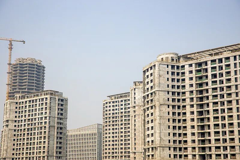 完成度较高的烂尾楼 图|视觉中国