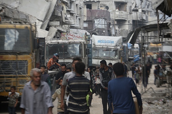 △加沙地帶(資料圖)