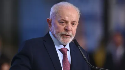 巴西总统卢拉 资料图片