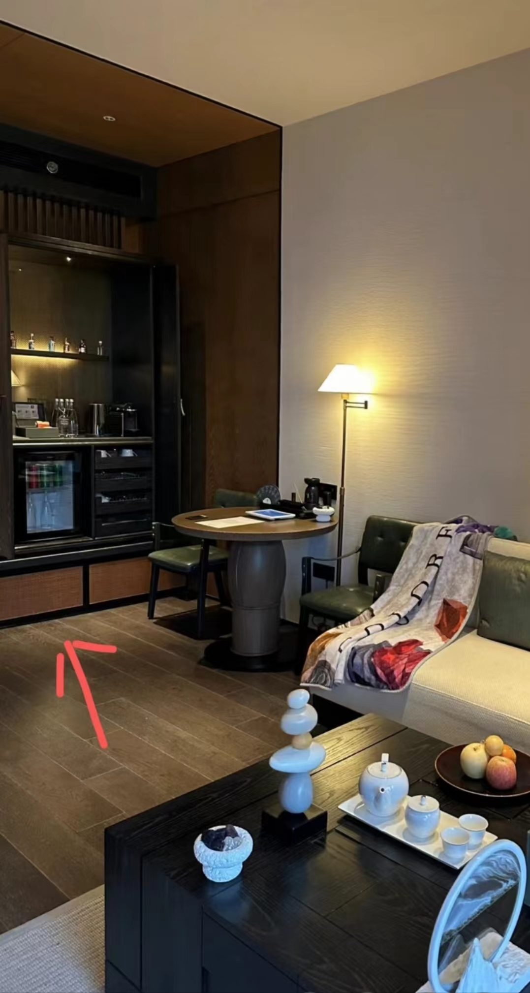 蚊香液所在位置。社交媒体截图