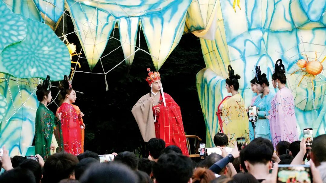 长春市动植物公园内的《西游记》剧情演绎 图/受访者提供