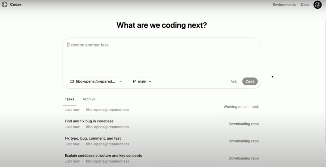 OpenAI深夜炸弹!AI程序员Codex正式“上岗”,程序员颤抖还是一起加班?