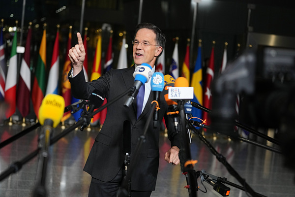 北约秘书长吕特 视觉中国