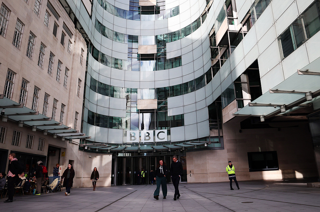 BBC办公大楼。（视觉中国）