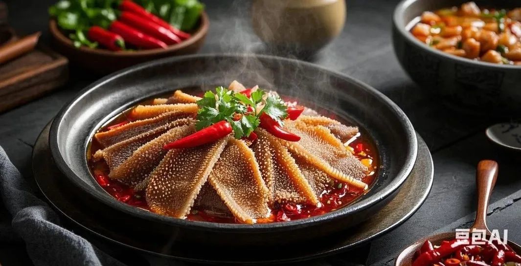 图片由豆包AI生成 提示词:毛肚火锅