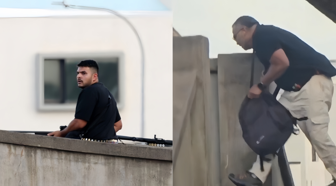 ·当地时间2025年12月14日,纳维德(左图)与父亲萨吉德(右图)制造了邦迪海滩惨案。(印度《新闻24小时》电视网)