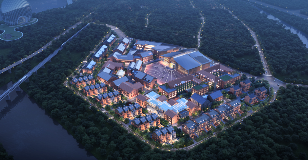 雁栖小镇A区效果图