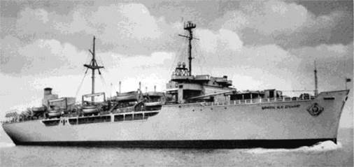 圖4.“斯圖爾特將軍號”運輸船