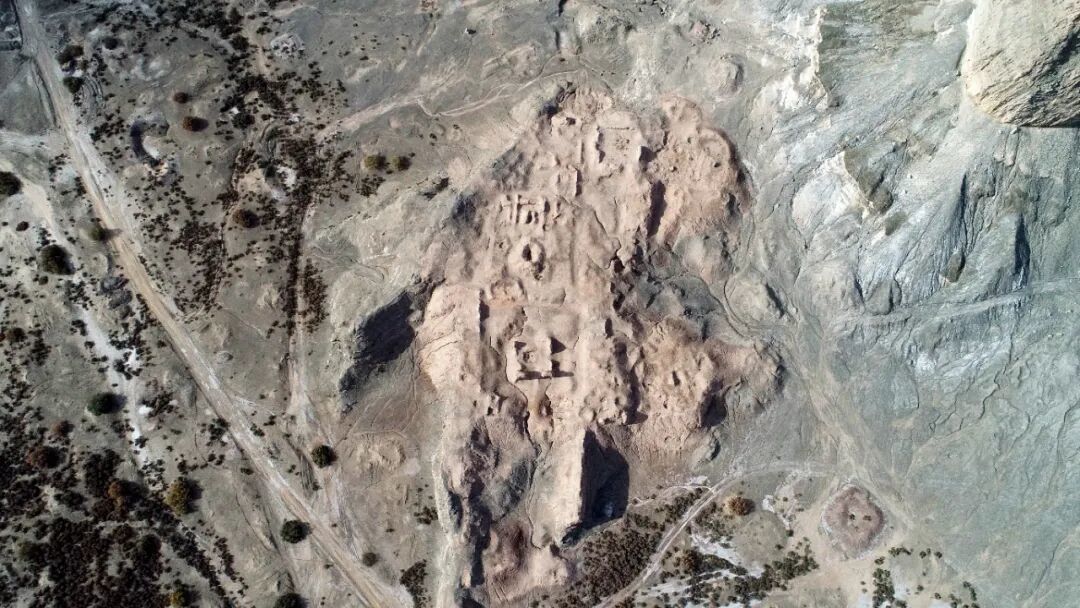 托库孜萨来佛寺俯视。供图/国家文物局考古研究中心