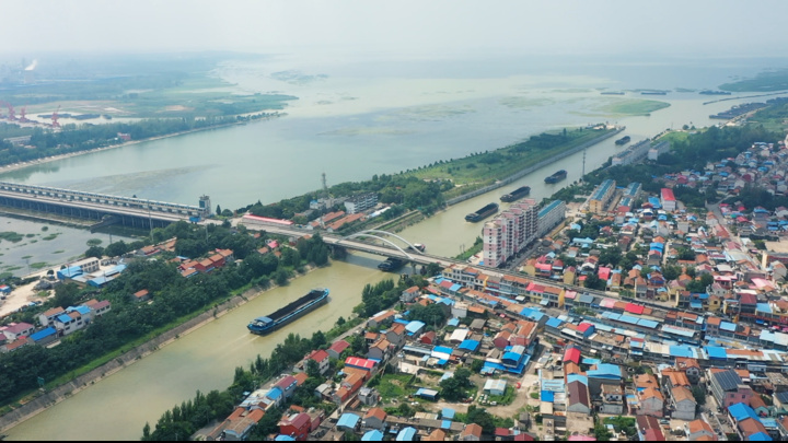 如今的韩庄运河公路桥