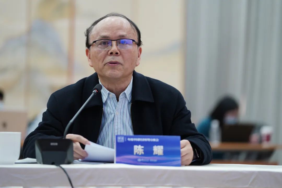 △中国区域经济学会副会长、中国社科院工业经济研究所研究员陈耀。国是直通车 赵斌 摄