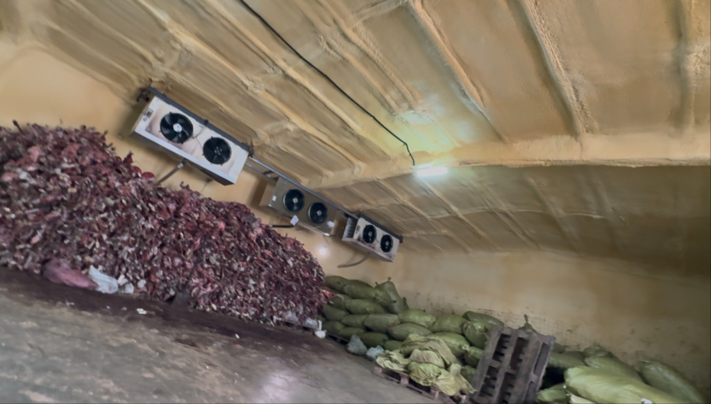 张丽（假名）冷库里库存的冷冻狐狸胴体，称是用来作念鸡饲料、猪饲料的